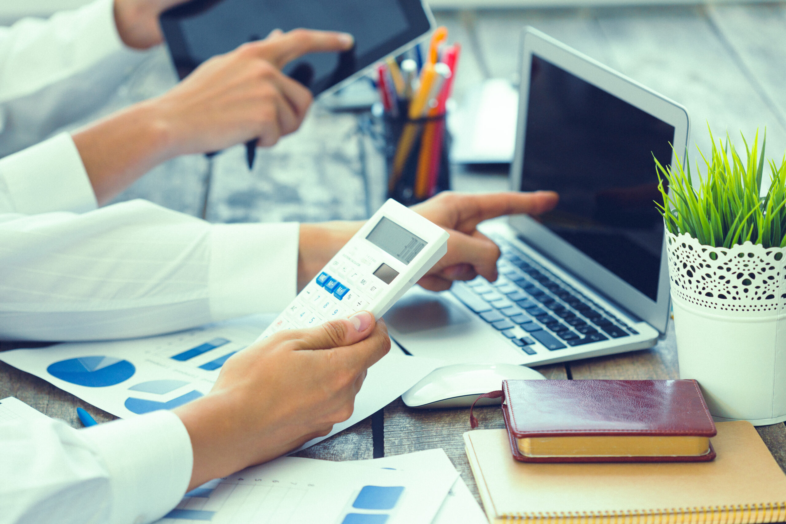 Reviewing billing figures against a statement